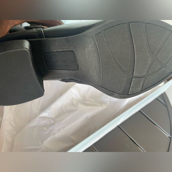 NWT Soul Naturalizer Twinkle Knee High Block Heel Black Women’s Boots Size 6M - Picture 14 of 14